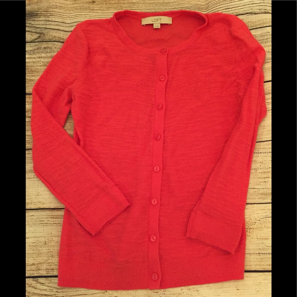 Loft 3/4 sleeve cardigan